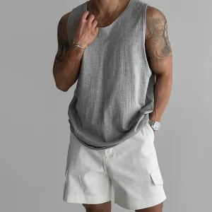 Versatile Solid Color Tank Top