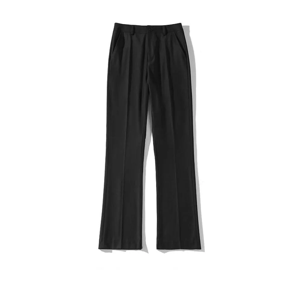 Versatile Straight Drape Suit Pants