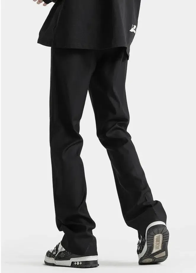 Versatile Straight Drape Suit Pants