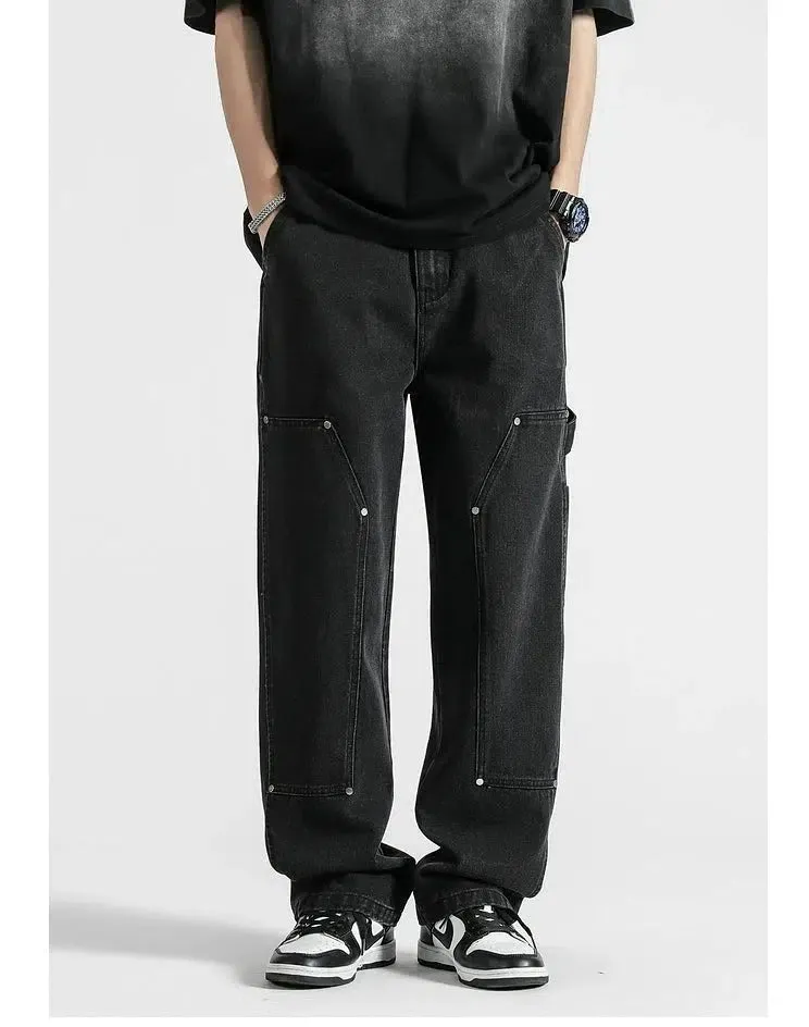 Versatile Straight-leg Jeans
