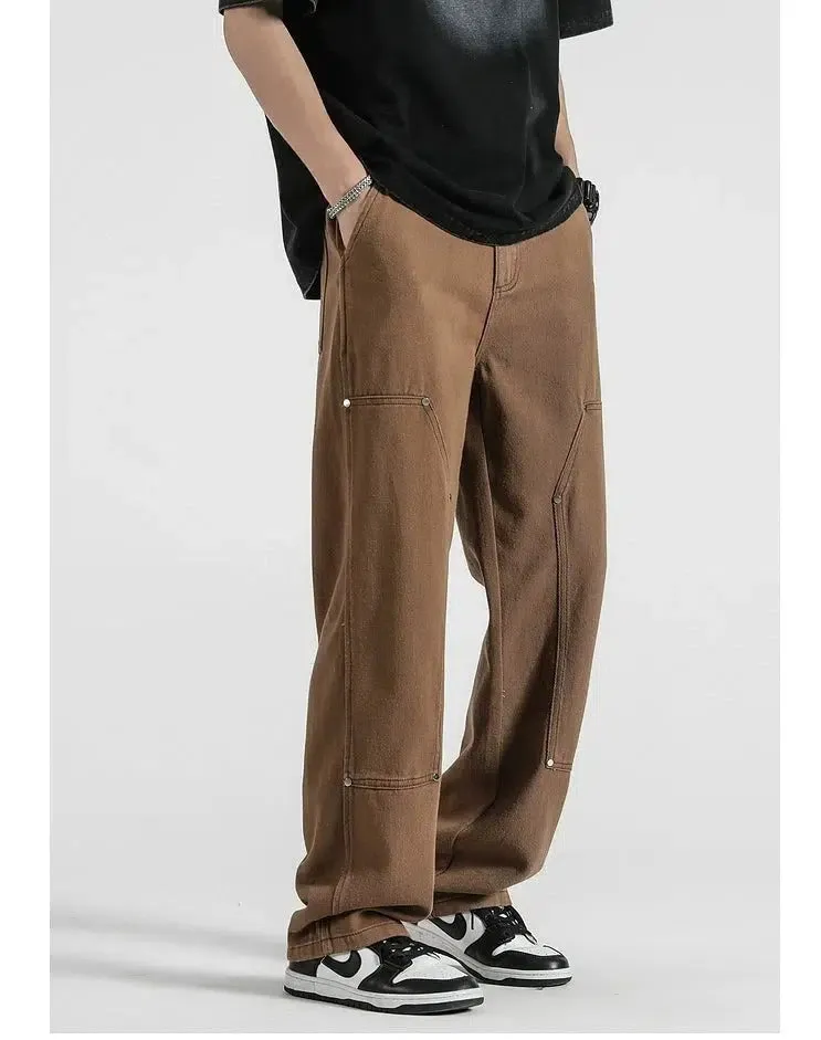 Versatile Straight-leg Jeans