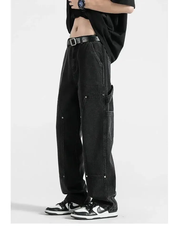 Versatile Straight-leg Jeans