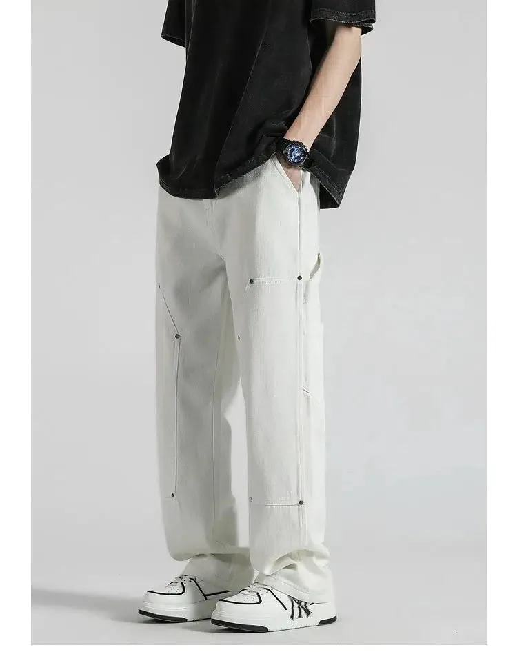 Versatile Straight-leg Jeans