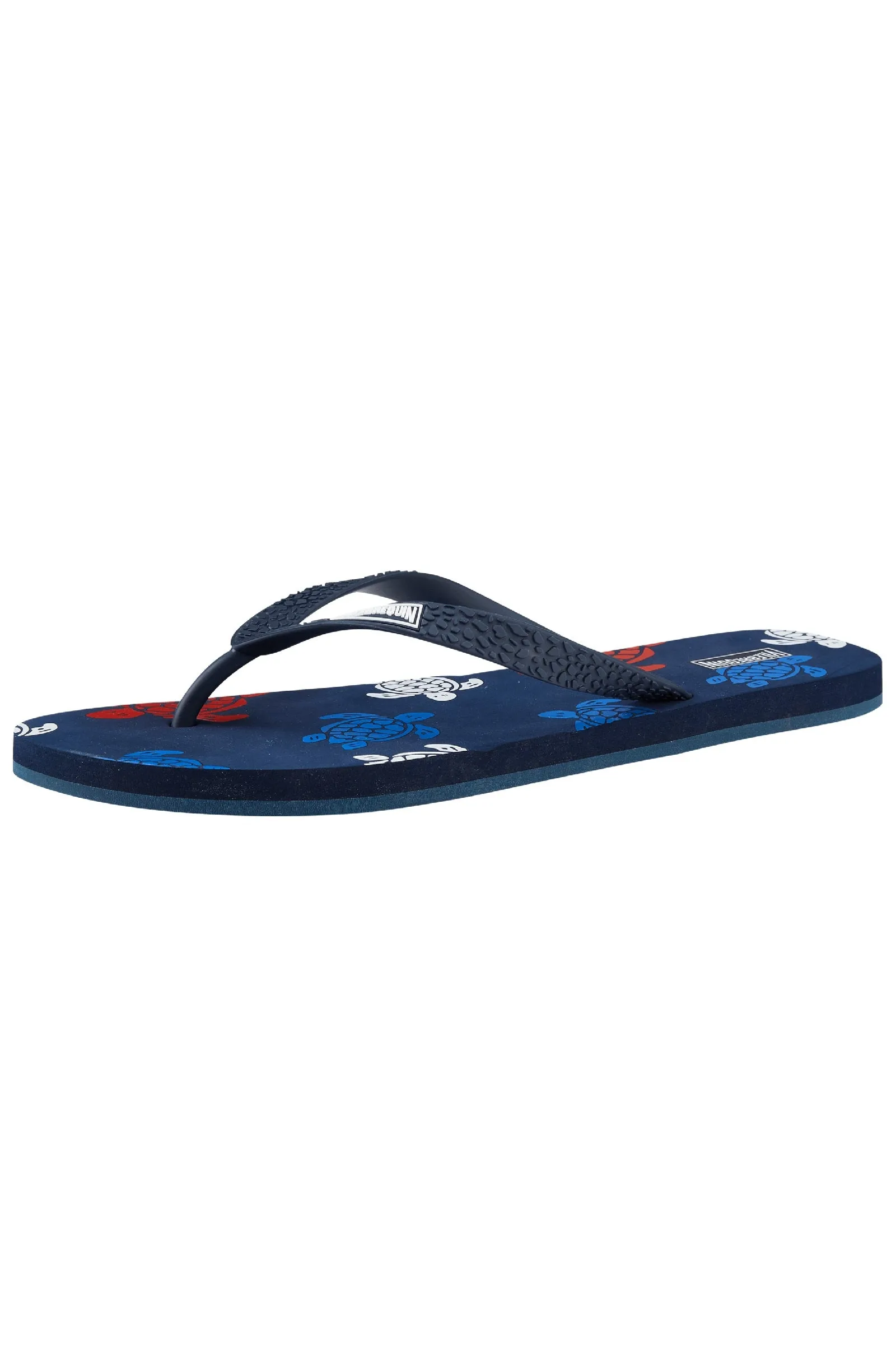 VILEBREQUIN Men Beach Flip Flops Tortues Multicolored