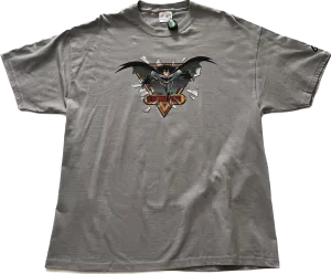 Vintage '01 Batman Hanes Tee - Grey