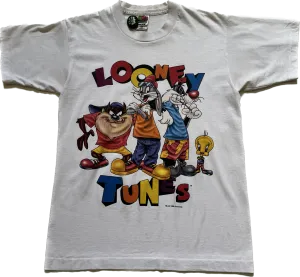 Vintage 1996 Looney Tunes Squad Tee