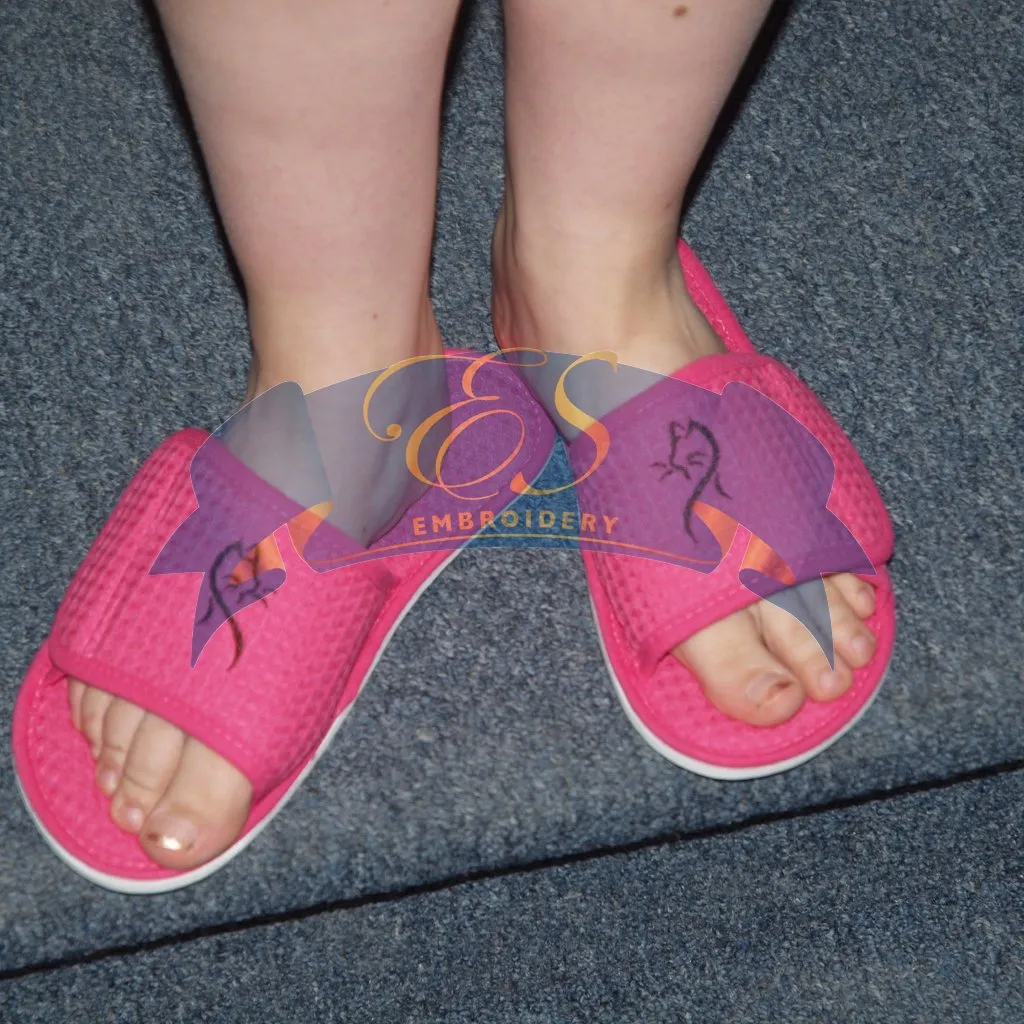 Waffle Weave Slippers