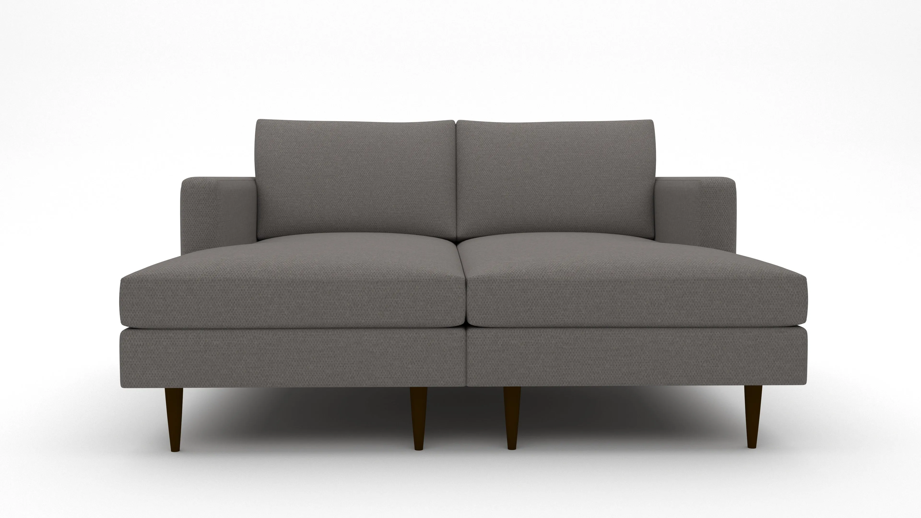 Wallace 66" Untufted Double Chaise