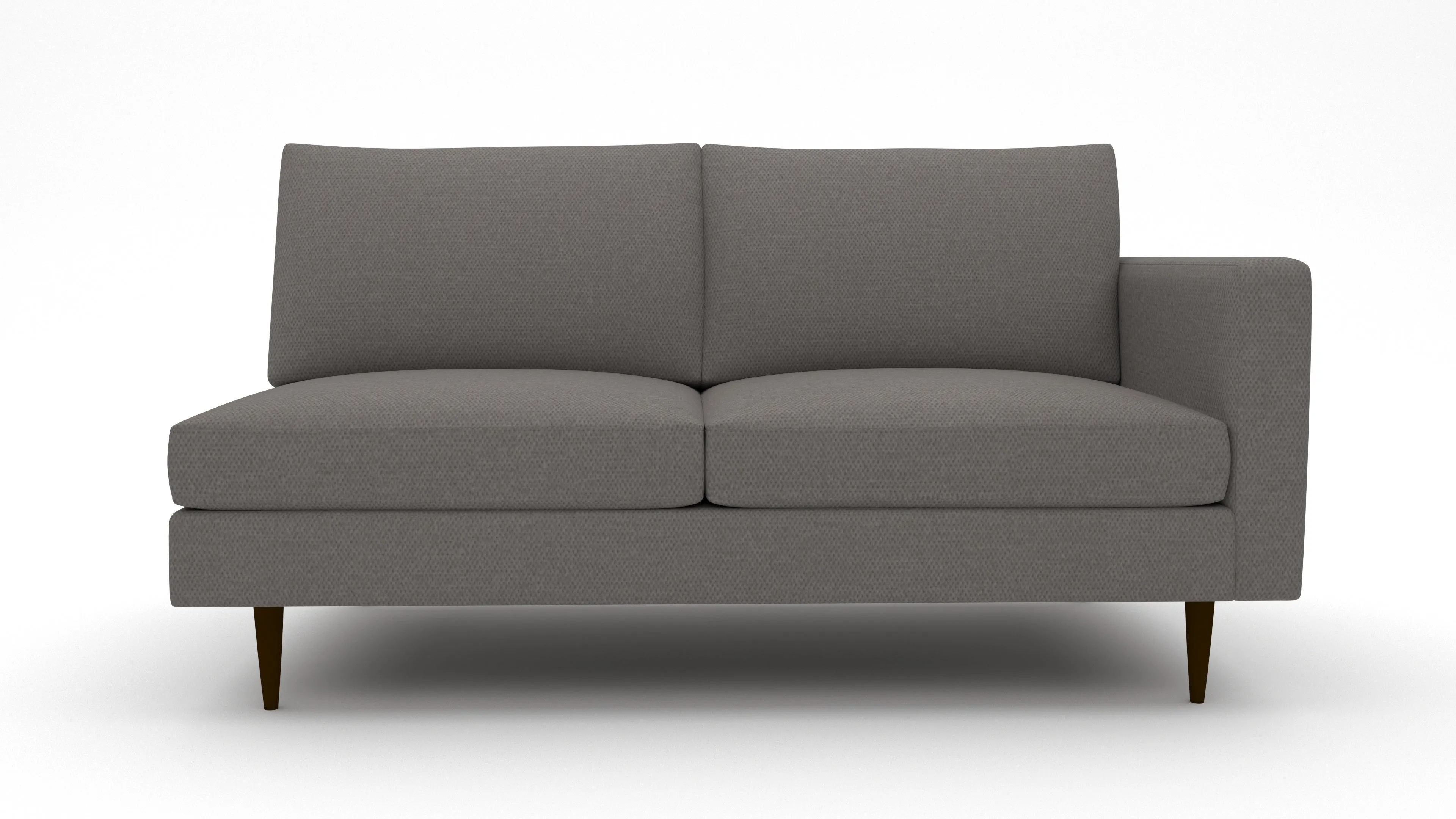 Wallace Untufted Raf Condo Sofa