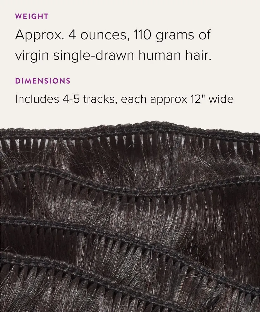 Wavy Virgin Hand-Tied Weft