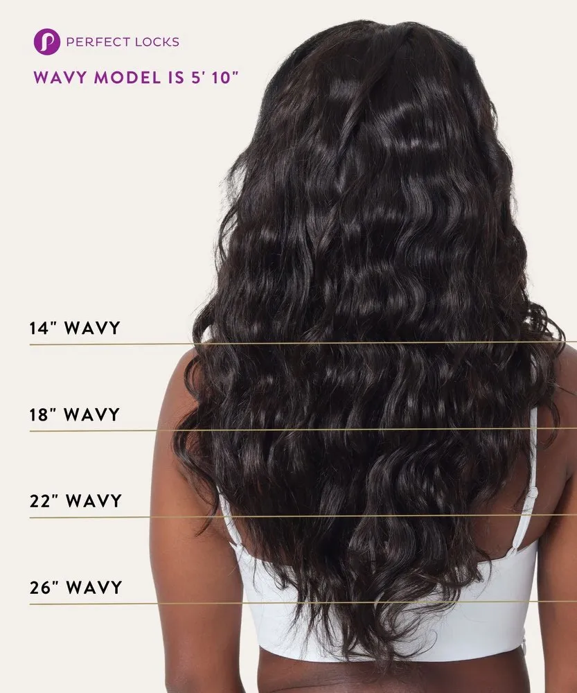 Wavy Virgin Hand-Tied Weft
