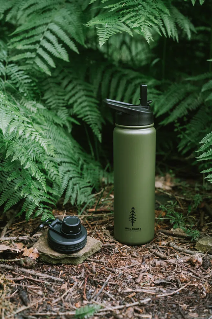 Wild Roots Bottle for Life 680ml Vacuum Insulated