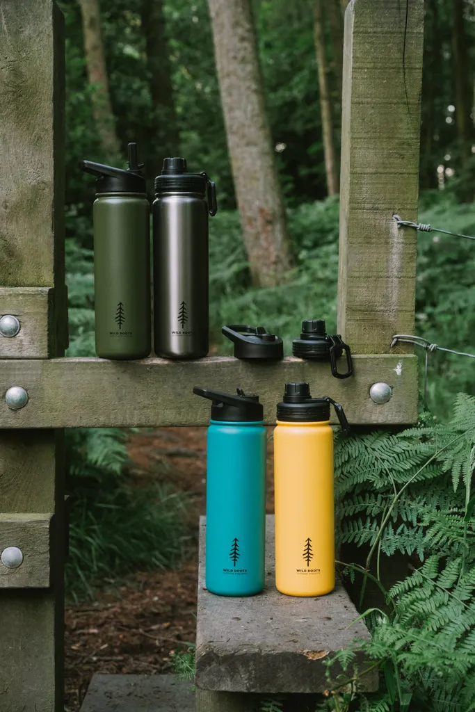 Wild Roots Bottle for Life 680ml Vacuum Insulated