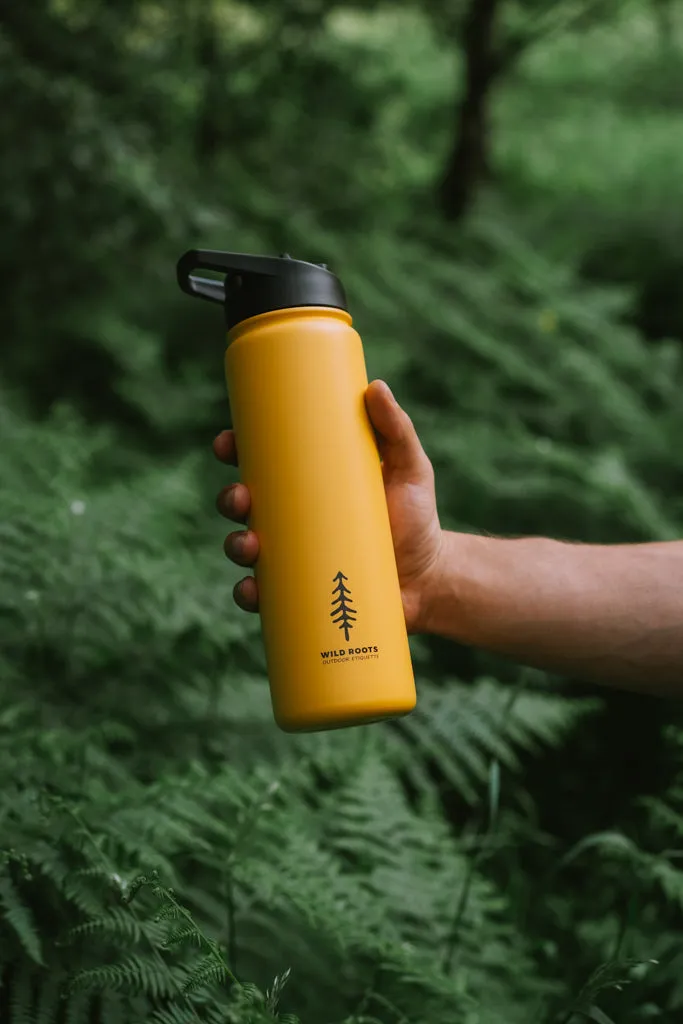 Wild Roots Bottle for Life 680ml Vacuum Insulated