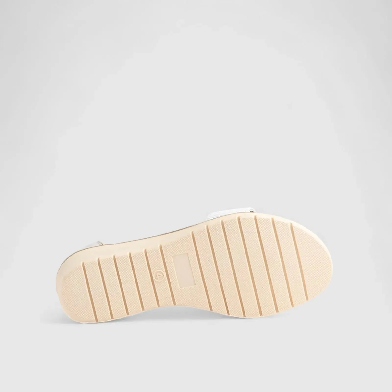 Willows Comfort Wedge Sandal White 01371