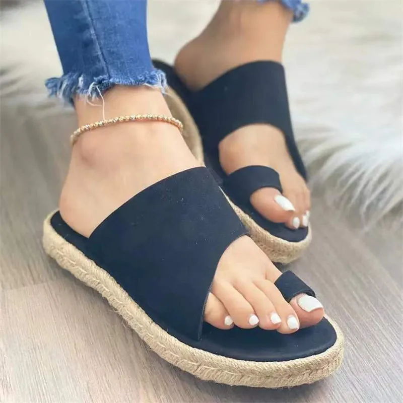 Women's Leisure Flat Set Toe Fisherman Slippers