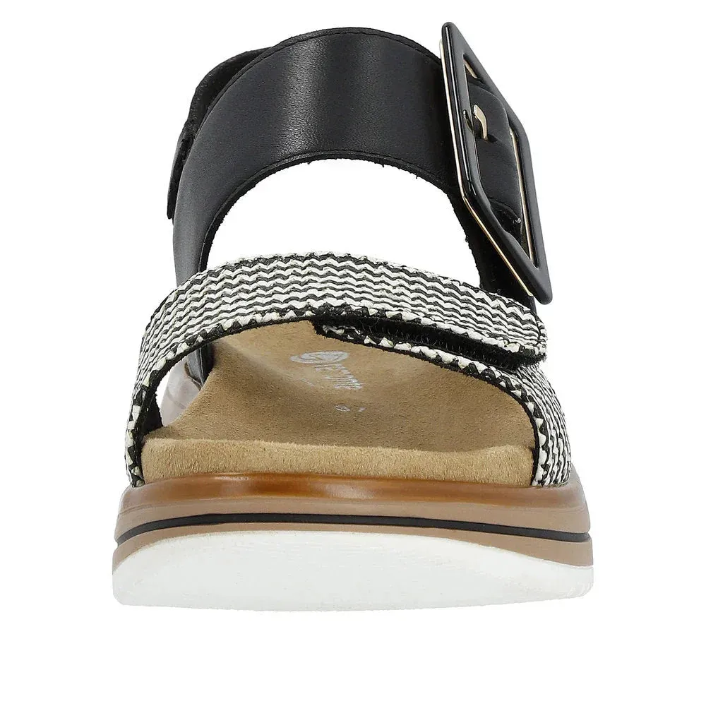 WOMEN'S REMONTE JOCELYN 53 | SCHWARZ-CREMA / SCHWARZ