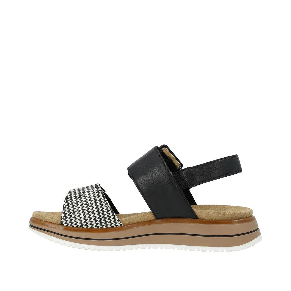 WOMEN'S REMONTE JOCELYN 53 | SCHWARZ-CREMA / SCHWARZ