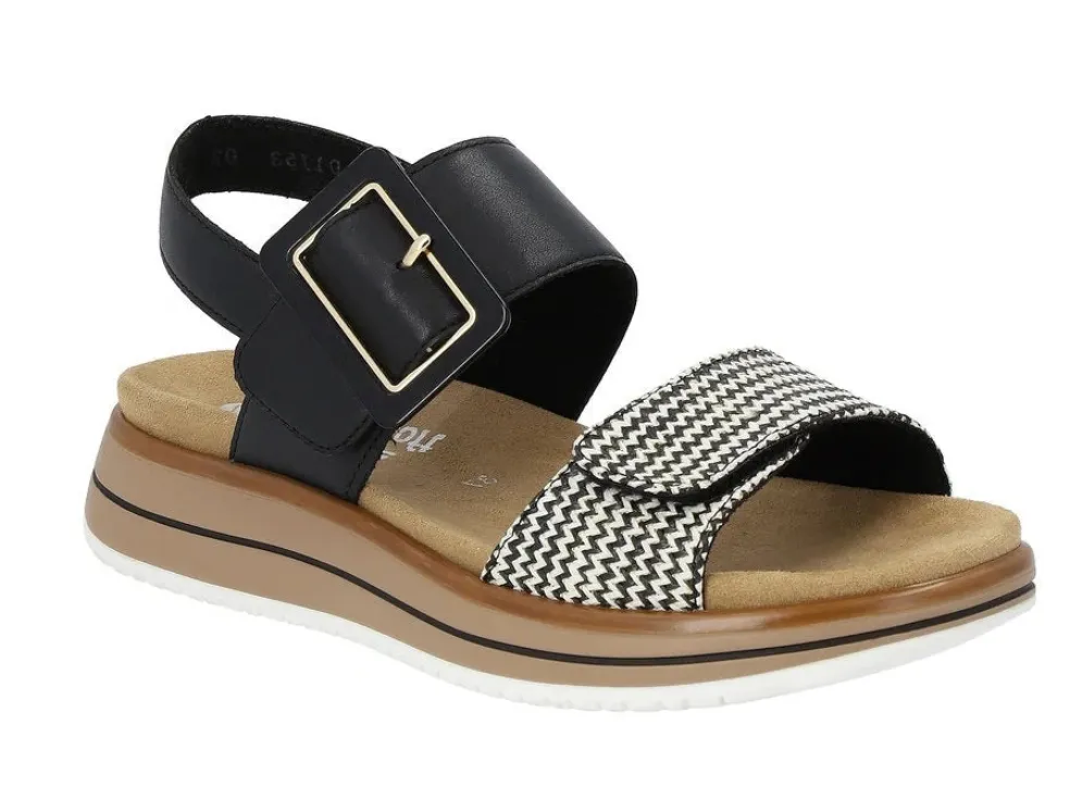 WOMEN'S REMONTE JOCELYN 53 | SCHWARZ-CREMA / SCHWARZ