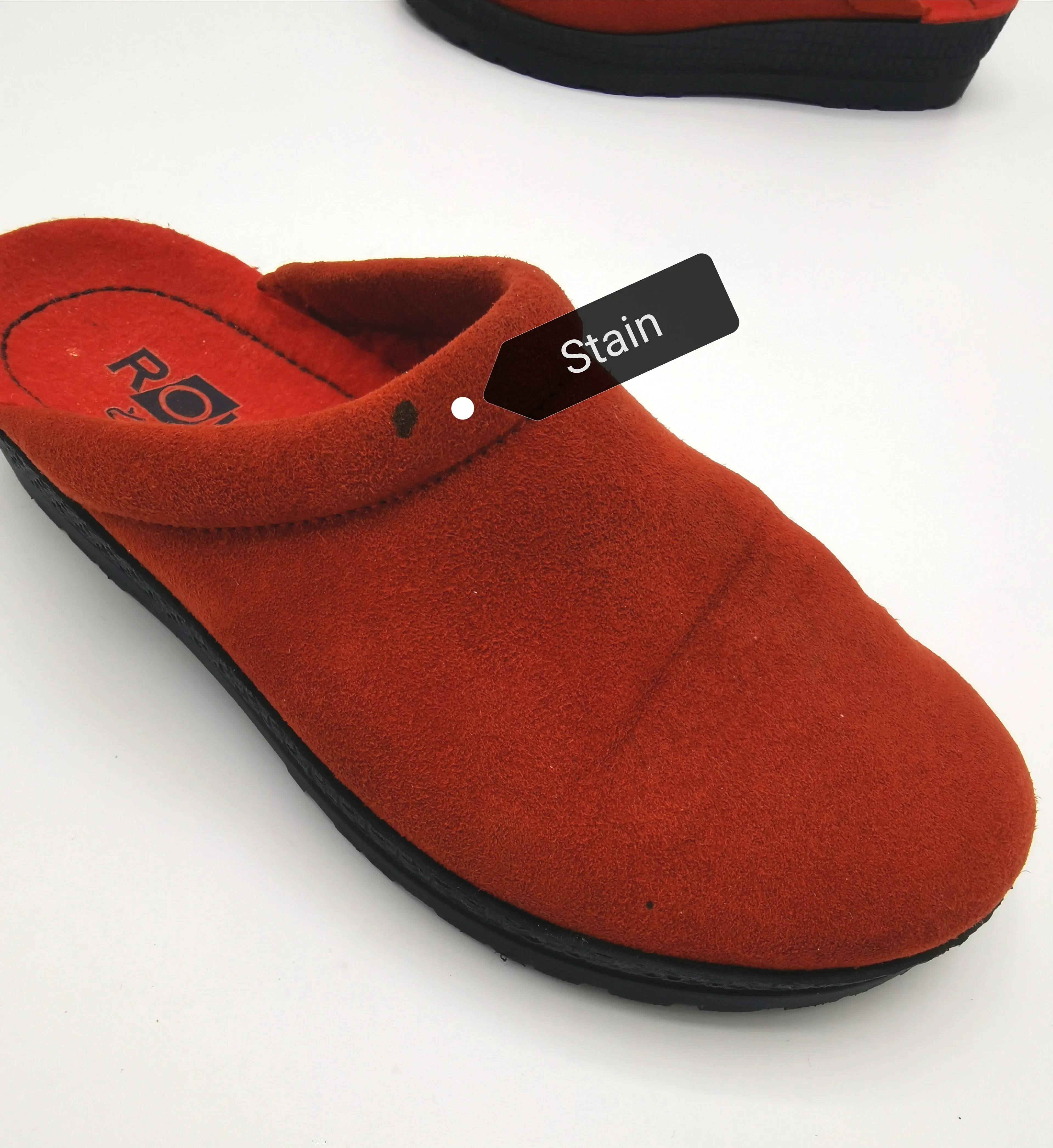 WOMENS SIZE 37 EU (6.5 US) - ROHDE, Mule Slippers VGUC B22