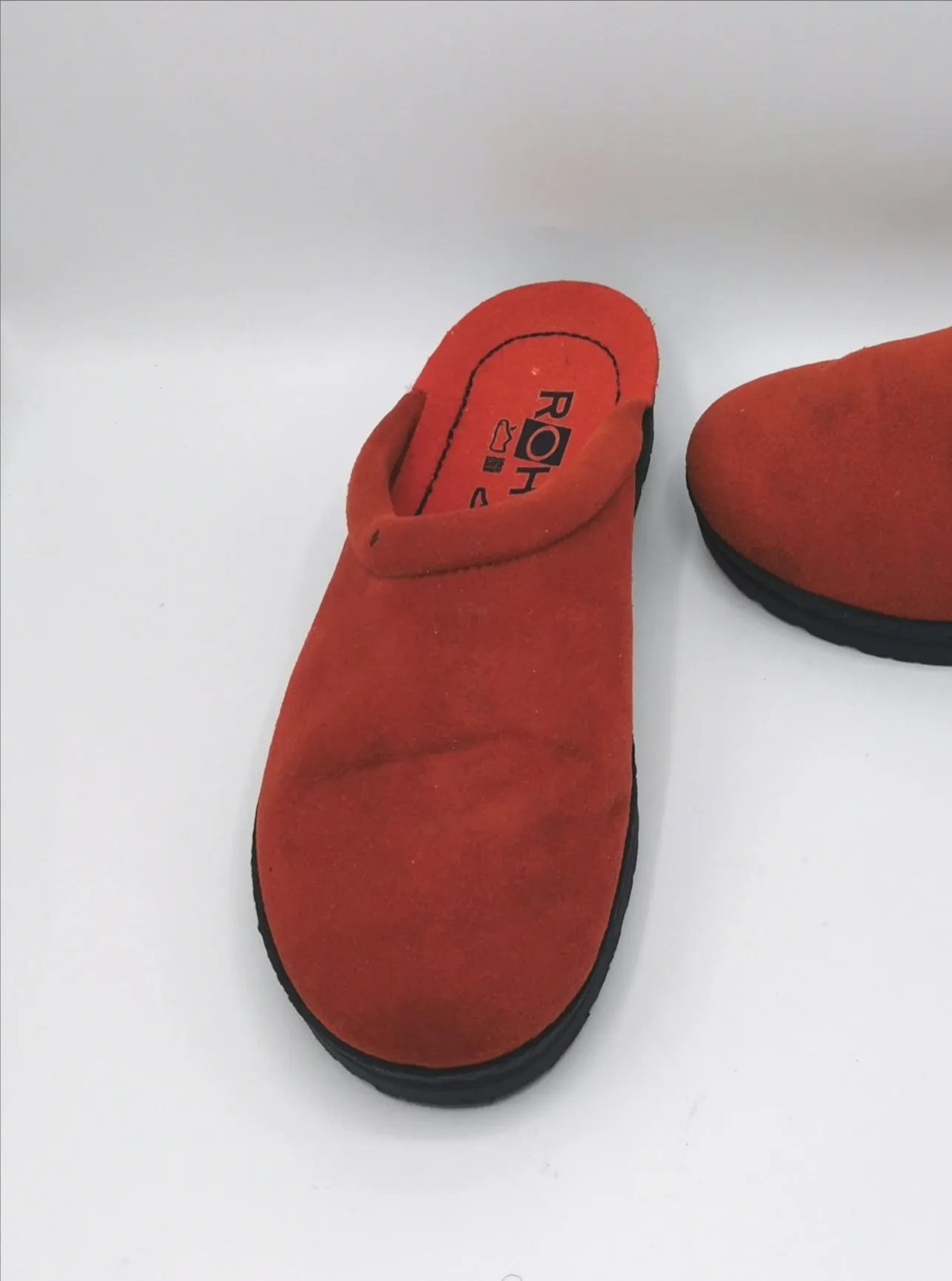 WOMENS SIZE 37 EU (6.5 US) - ROHDE, Mule Slippers VGUC B22