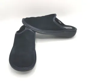 WOMENS SIZE 7 - PENMANS, Navy Blue Slippers VGUC B9