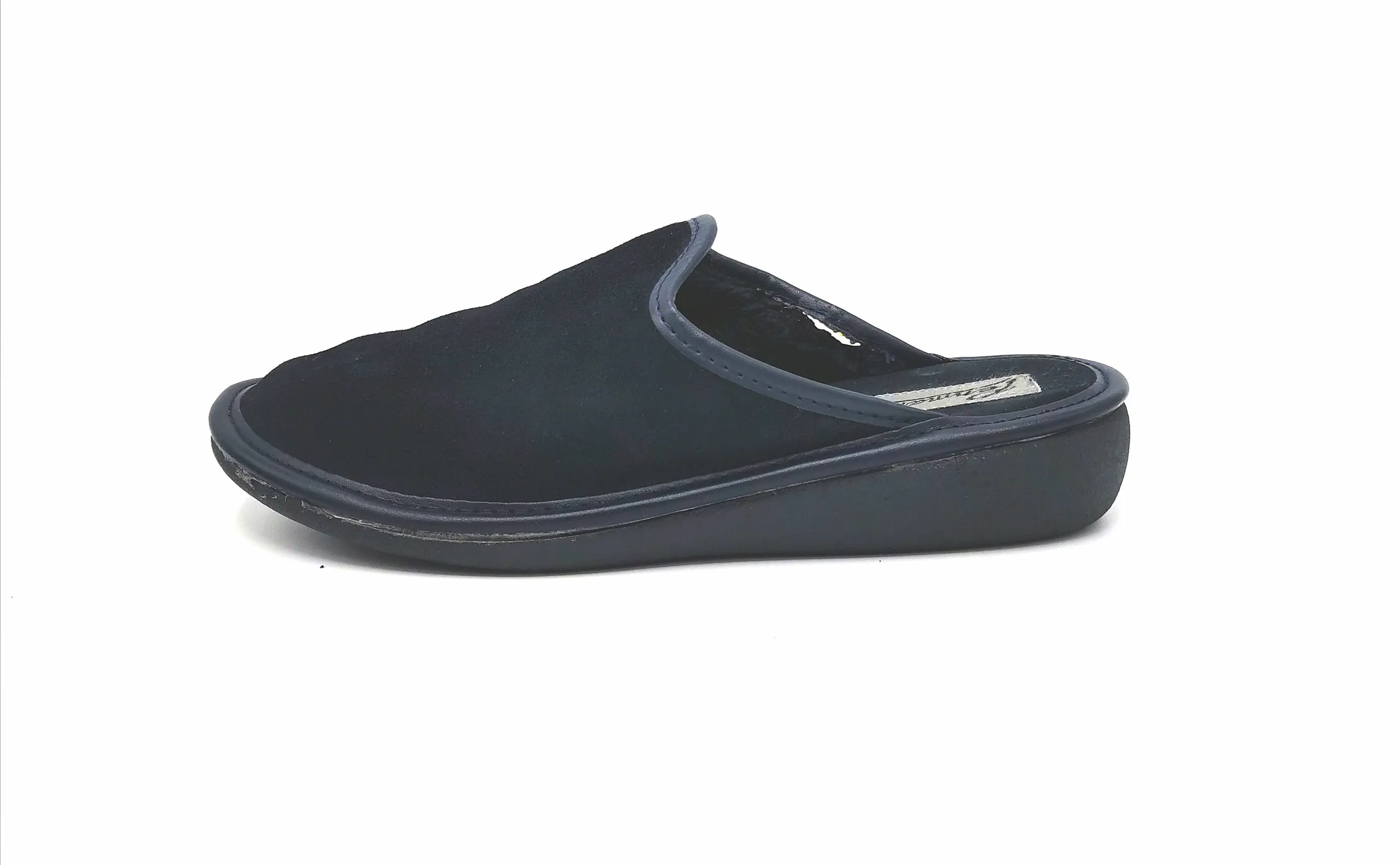 WOMENS SIZE 7 - PENMANS, Navy Blue Slippers VGUC B9