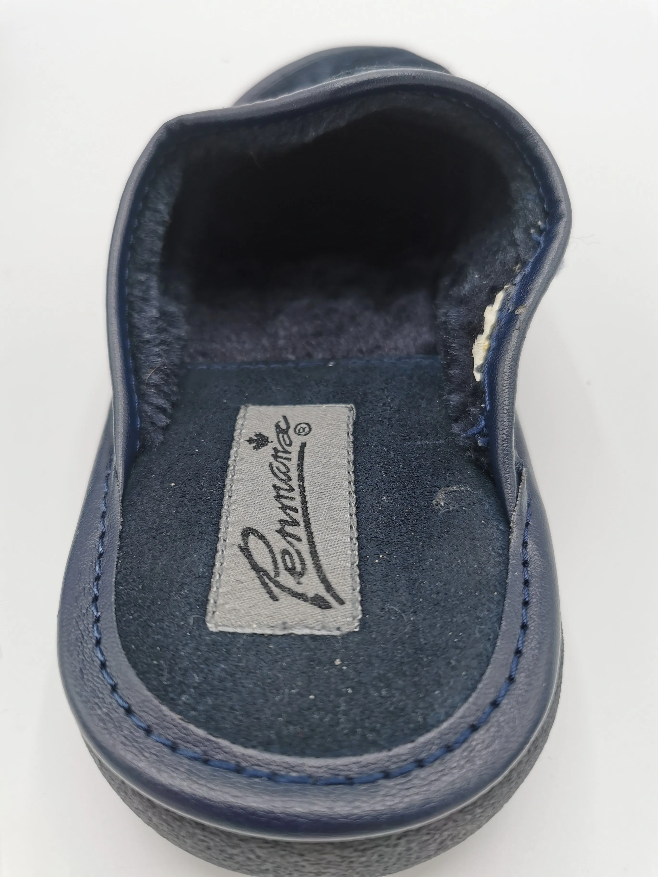 WOMENS SIZE 7 - PENMANS, Navy Blue Slippers VGUC B9