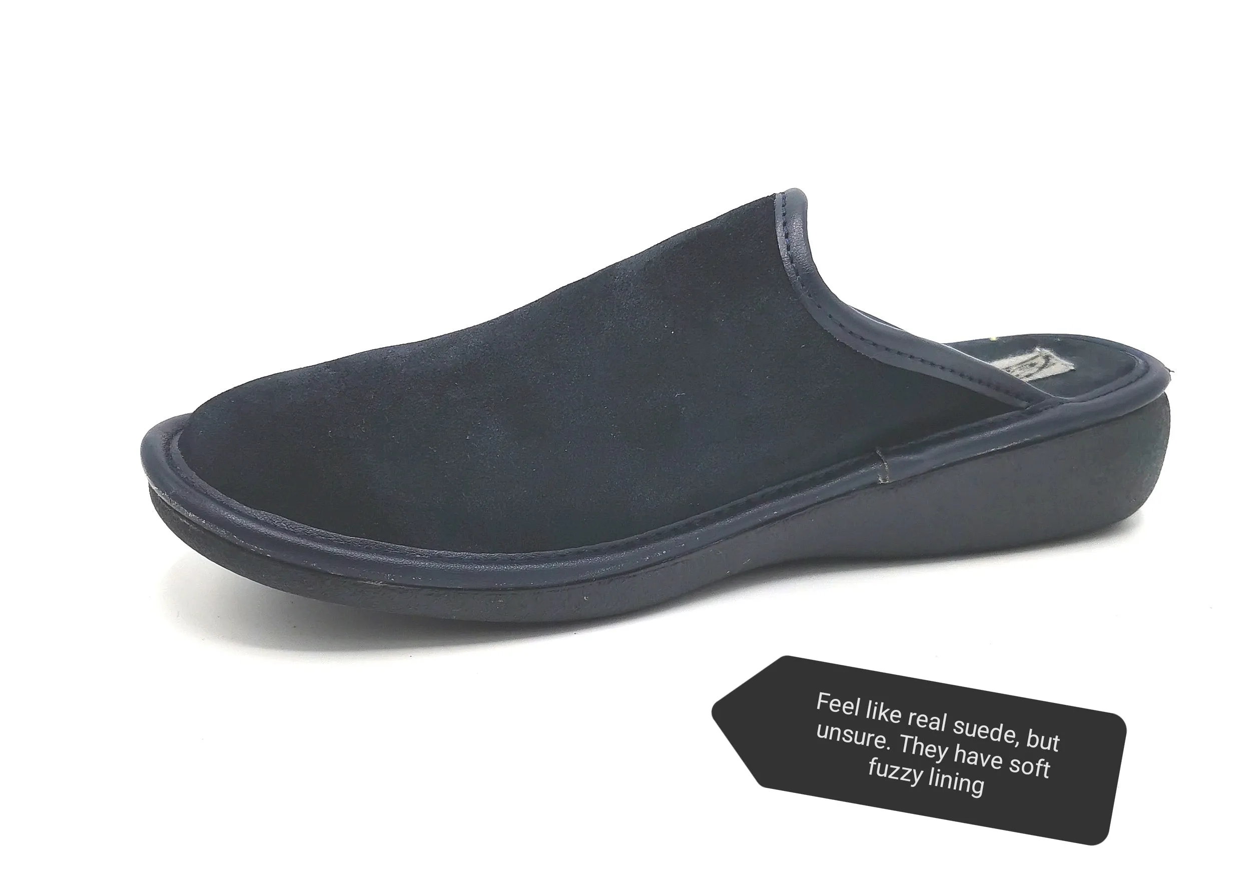 WOMENS SIZE 7 - PENMANS, Navy Blue Slippers VGUC B9