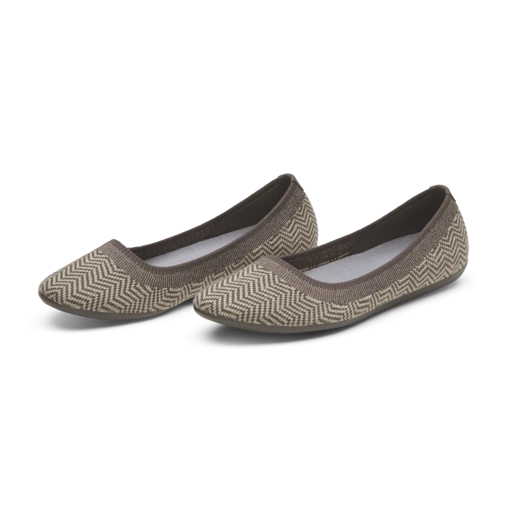 Women's Tree Breezers - Knit - Light Khaki/Rustic Brown