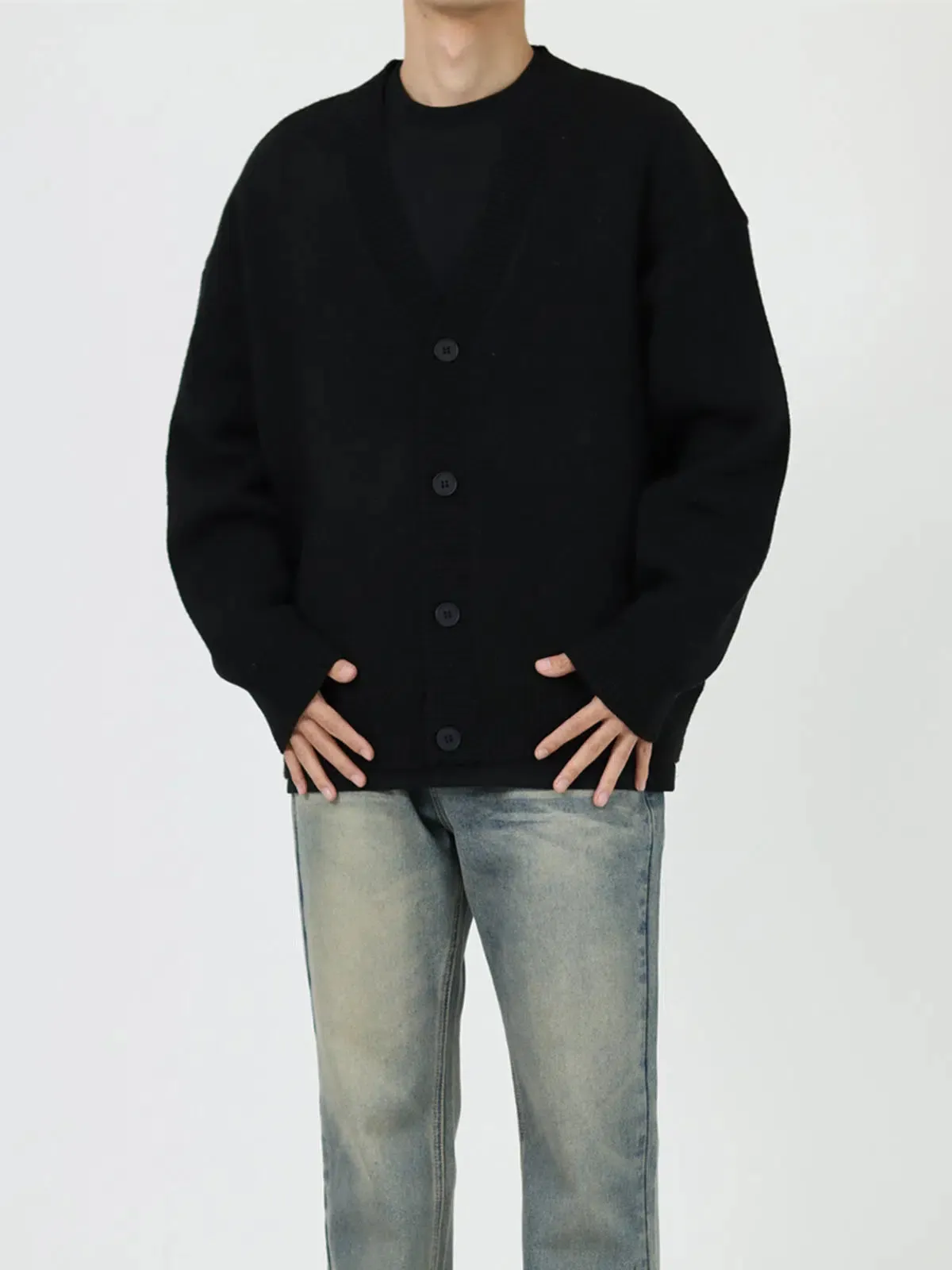 Wool Versatile Cardigan Sweater