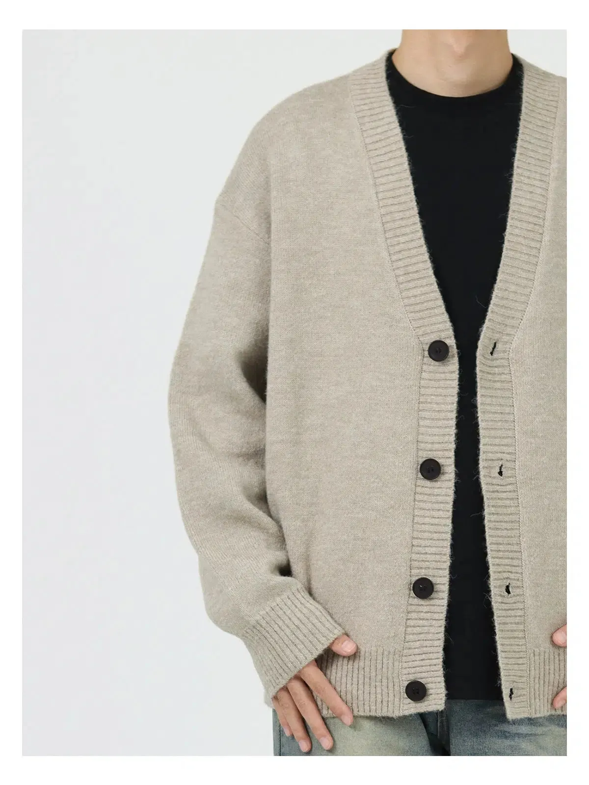Wool Versatile Cardigan Sweater