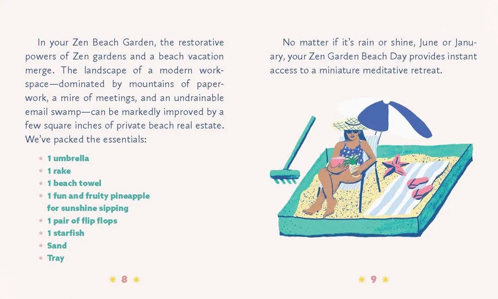 Zen Garden Beach Day Kit